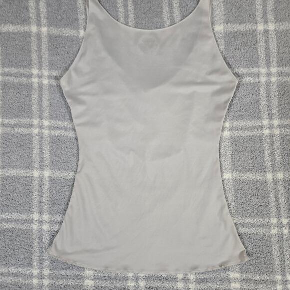 SPANX Light Gray White Body Contouring Tank Top - Picture 3 of 6